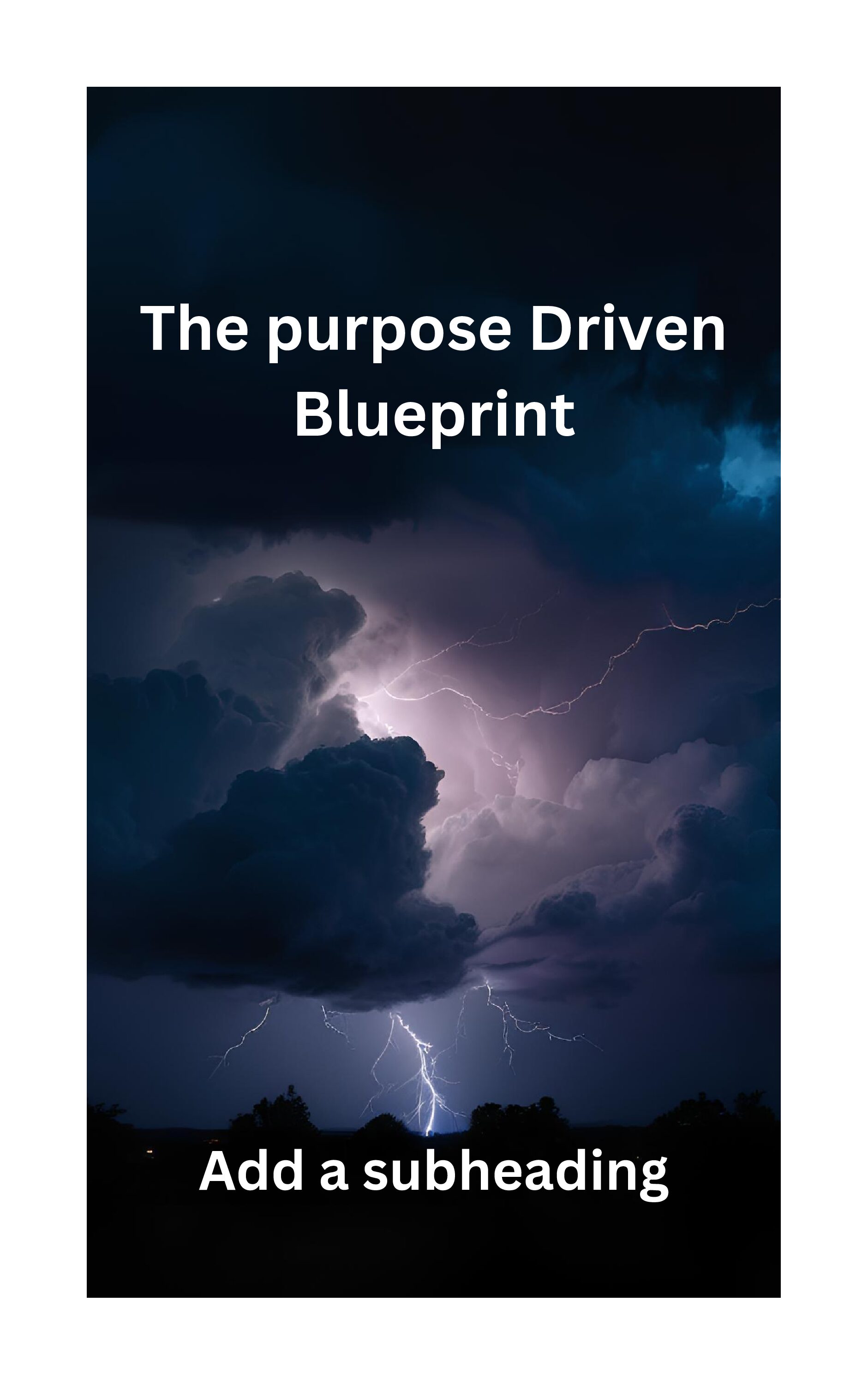 Purpose Driven Blueprent