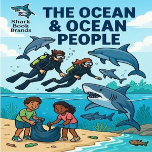 The Ocean and Ocean People– Relax, Create & Explore by Shark Book Brands