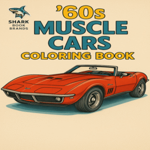 Muscle Cars Coloring Book